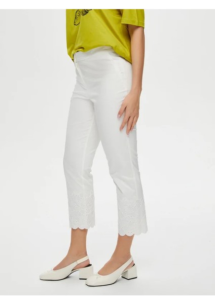 Paçası Brode Işli Straight Fit Pantolon S25PNT036 modelleri