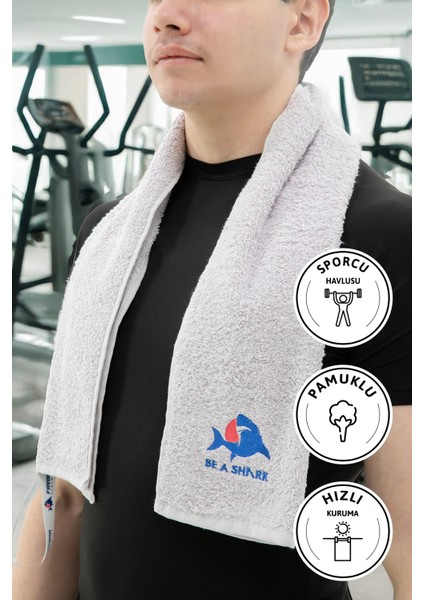 Sporcu Antrenman Havlusu Gym Fitness Plates Boks Tenis Spor Havlu