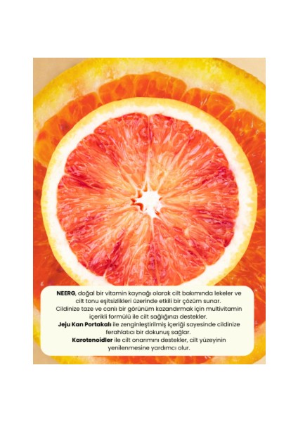 Red Orange Brightening Cream Kırmızı Portakal Cilt Aydınlatıcı Yüz Kremi 80ml