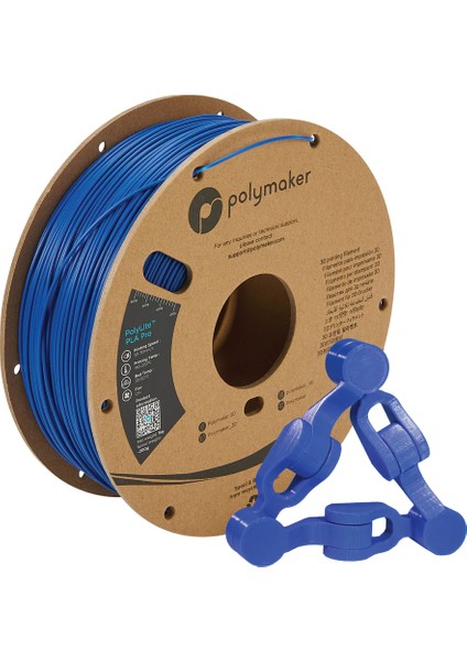 Polylite Pla Pro Filament Mavi