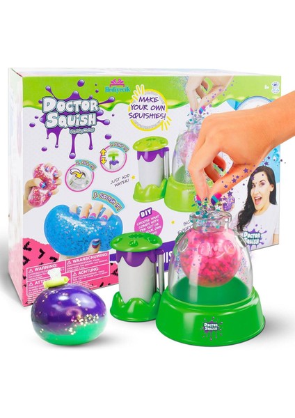 Doctor Squish Squishy Maker Kendi Squish'ini Yap! Squish Yapma Makinesi