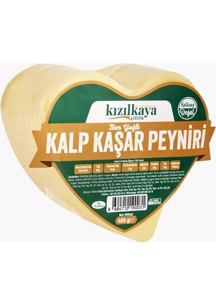 Kalp Kaşar Peyniri 400G fiyatları