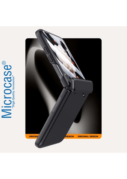Microcas Honor Magic V Flip ile Uyumlu Mat Yüzey Sert Plastik Kılıf - AL8848 fiyatları