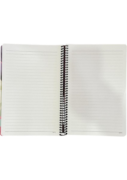 Bubble Book Spiralli Sert Kapak Defter 17*24 100 Yp. 2'li Set ( 1 Kare + 1 Çizgili )