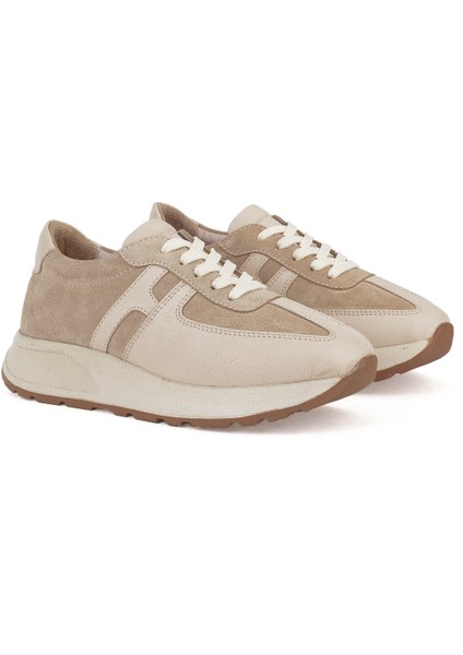 Ziya, Kadın Deri Sneaker 1511050Z2050 Bej fiyatları