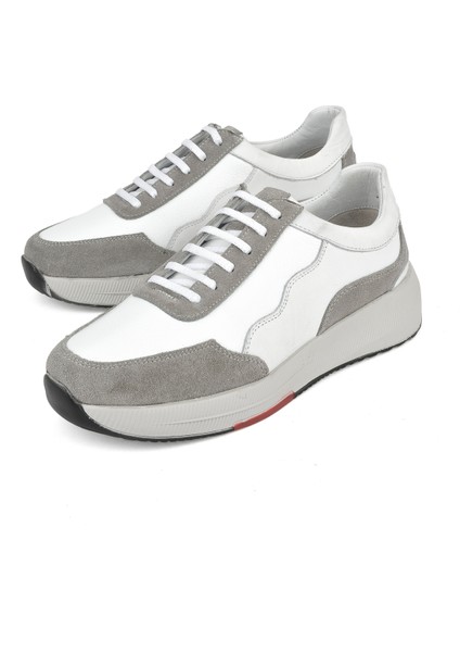 Ziya, Erkek Deri Sneaker 151423Z520 Beyaz indirimleri