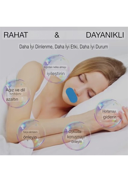Ağız Kapama Bandı 90'lı Paket Her Yaşa Uygun