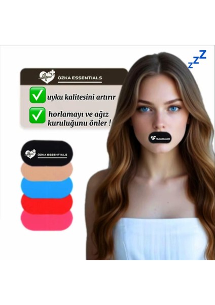 Ağız Kapama Bandı 90'lı Paket Her Yaşa Uygun