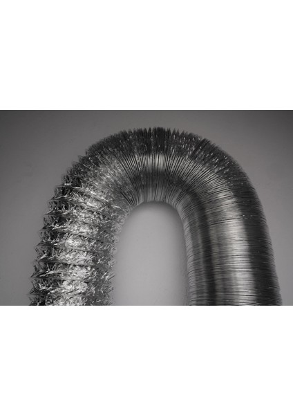 Ø280 mm Air Alüminyum İzolesiz Flexible Hava Kanalı (10 mt)