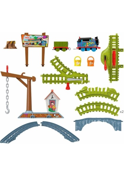 Çocuk HTN34 Thomas ve Arkadaşları - Boya Teslimatı Seti fiyatları