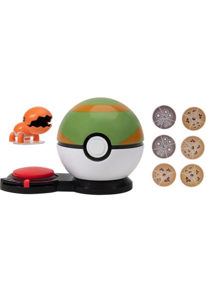 Çocuk Pokemon Sürpriz Atak Oyun Seti Trapinch + Nest Ball fiyatları