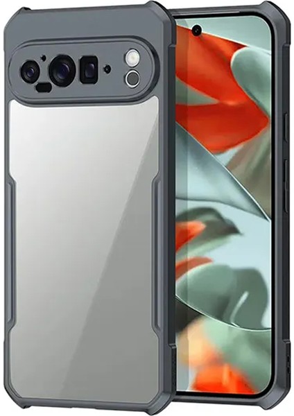 Google Pixel 9 Pro Xl ile Uyumlu Airbag Serisi Darbeye Dayanıklı Köşe Korumalı Tpu Kılıf - AL3370