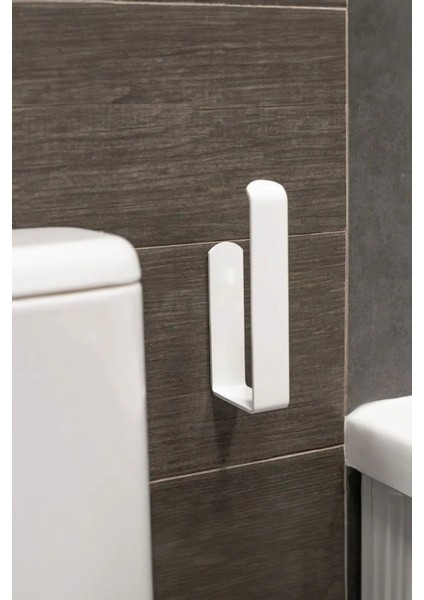 Kaliteli Paslanmaz Çelik Tuvalet Kağıtlığı, Peçetelik -Banyo Lavabo Mutfak Dekoratif Çok Amaçlı Askı