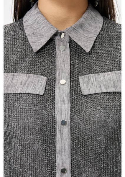 File Ceketli Pantolon Etekli Takım Antrasit fırsatları