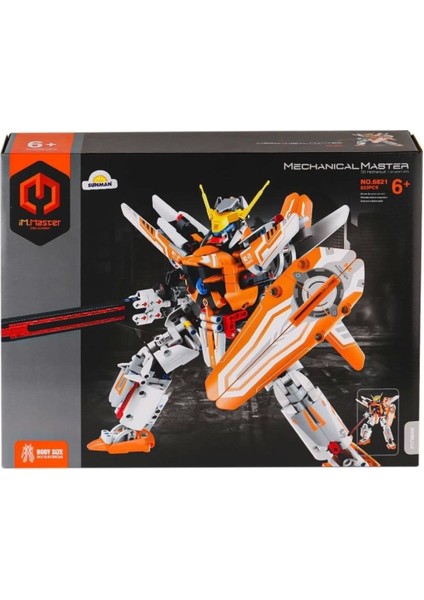 Savaşçı Robot Blok Seti – Stratejik Düşünme ve Mekanik Becerileri Geliştiren Harika Oyuncak