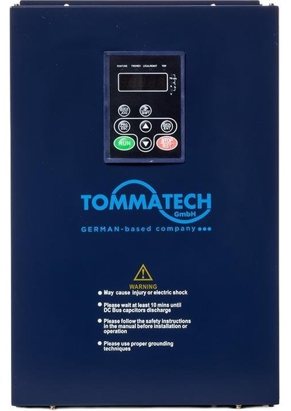 110 Kw 900VDC 3 FAZ/380VAC Sulama Pompası Inverteri