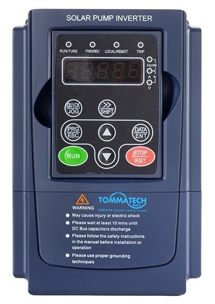 4 Kw 3 FAZ/380V Sulama Pompası Inverteri Invertörü