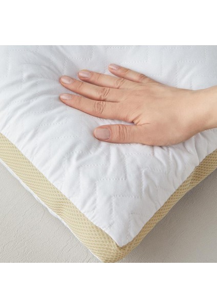 Klimalı Kapitone Yastık, Antibakteriyel, Terletmez, Ortopedik Yumuşak Yastık 50 x 70 cm modelleri