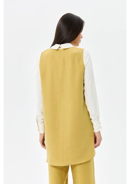 Tencel Kumaş Üçlü Takım Kolyeli Asit