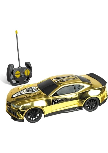 Çocuk Sparkling Tuners 1/16 Altın 27MHZ Kumandalı Araba