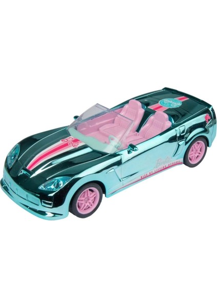 Çocuk Barbie'nin Rüya Arabası 65. Yıl 27MHZ Işıklı