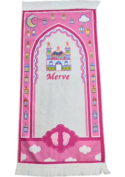 Dijital Baskılı çocuk Seccadesi 40 x 90 cm