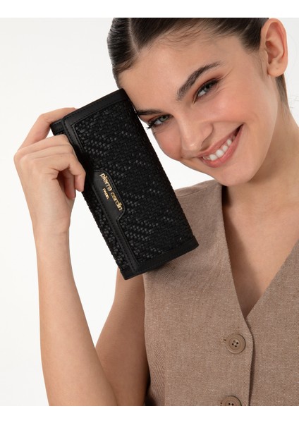Kadın Siyah Cüzdan 50305660-VR046