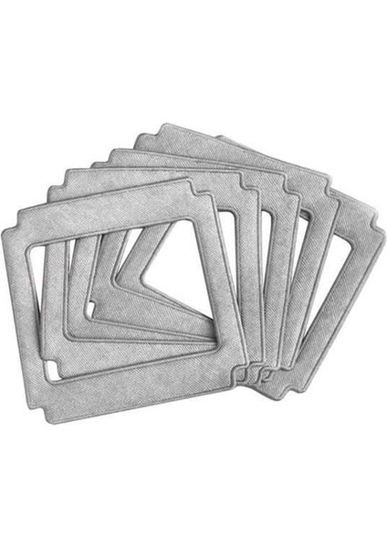 10 Adet/grup Mikrofiber Paspas Bezi Ecovacs Winbot W830 Ecovacs W830 Için (Yurt Dışından)