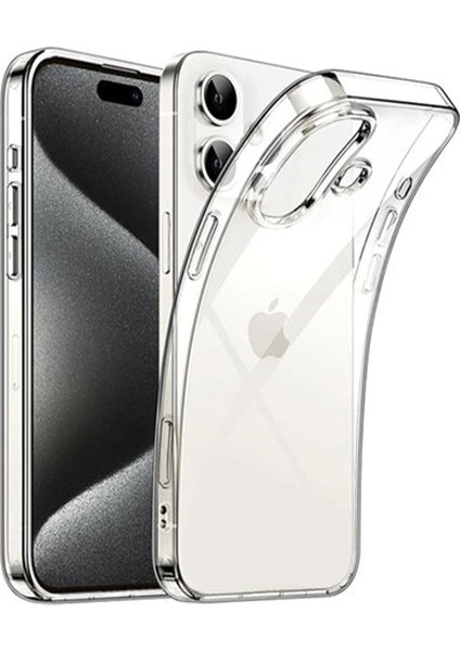 iPhone 16 ile Uyumlu Slim Serisi Soft Tpu Silikon Kılıf - Şeffaf AL3324