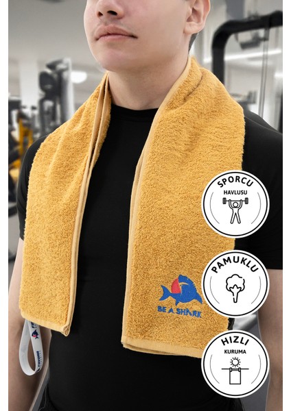 Sporcu Antrenman Havlusu Gym Fitness Plates Boks Tenis Spor Havlu