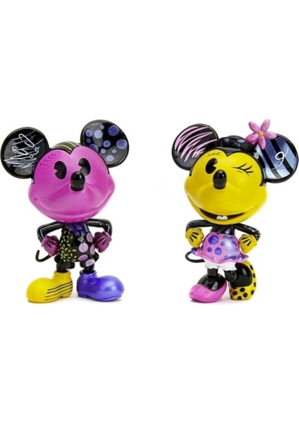 Çocuk Disney Mickey & Minnie Özel Üretim 2 Figür 10 cm