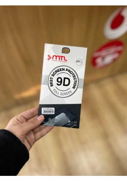 Apple iPhone 14 Pro Uyumlu 9d Ekran Koruyucu Cam