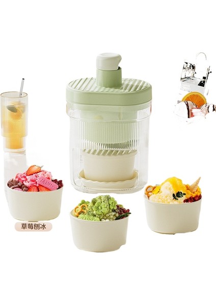 Ev Küçük Manuel Buz Kırıcı Smoothie Yapımı (Yurt Dışından)
