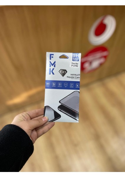 Apple iPhone 14 Pro Uyumlu Hayalet Ekran Koruyucu Cam