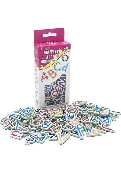 2866 Manyetik Türkçe-Ingilizce Alfabe
