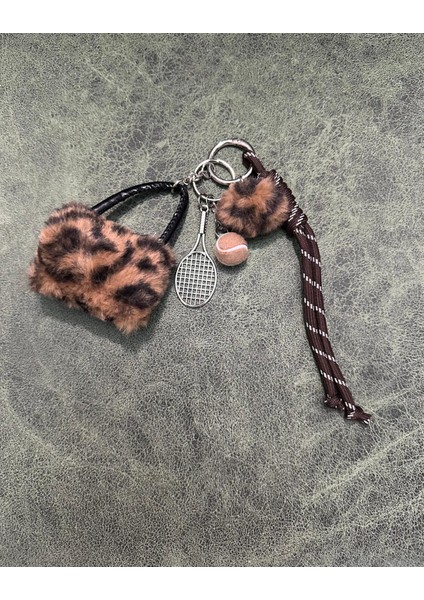 Peluş Çanta Figürlü Çanta Charmı, Çanta Aksesuarı