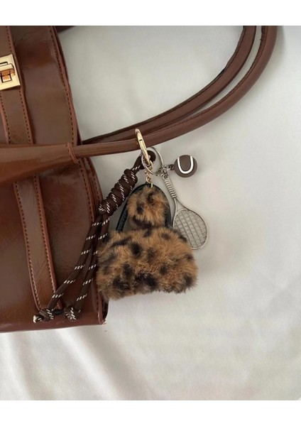 Peluş Çanta Figürlü Çanta Charmı, Çanta Aksesuarı