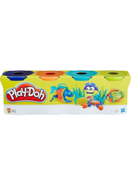 B5517 Play-Doh 4'lü Hamur / +2 Yaş