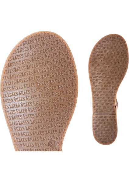 T8014 Turuncu Parmak Arası Kadın Sandalet indirimleri