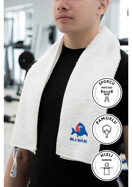 Sporcu Antrenman Havlusu Gym Fitness Plates Boks Tenis Spor Havlu