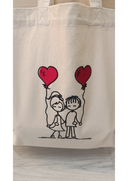 Nakış Işleme Gabardin Bez Çanta modelleri