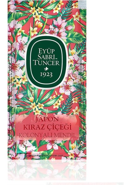 Eyüp Sabri Tuncer Islak Mendil 150 Adet (Japon Kiraz Çiçeği 50, Çeşme Limon 50, Verbena Zinde