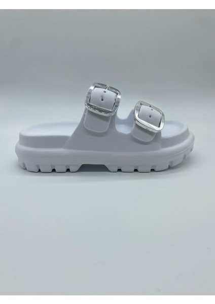 173.02 Taşlı Çift Tokalı Ortopedik Terlik fiyatları