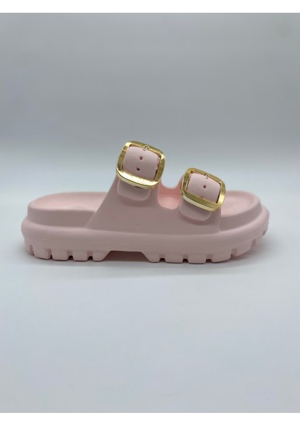 173.02 Taşlı Çift Tokalı Ortopedik Terlik fiyatları