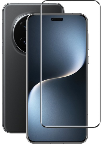 Honor Magic 7 Pro 3D Curved Tam Kaplayan Kavisli Tempered Cam Ekran Koruyucu - AL3282