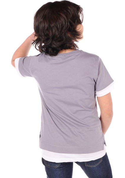 Erkek Çocuk Baskılı Tişört