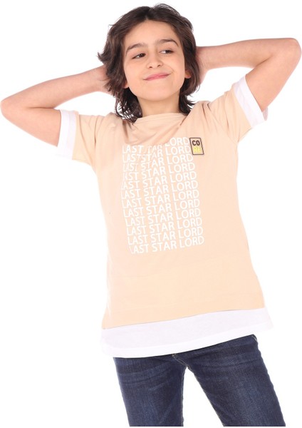 Erkek Çocuk Baskılı Tişört