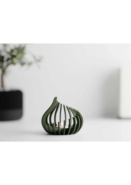 Damla Tealight Mumluk Şamdan – Zarif Tasarım, Romantik Atmosfer