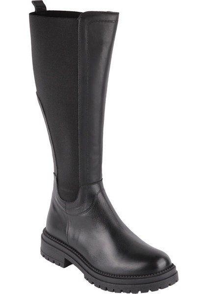 Mammamıa D24KC-2065 Sıyah Derı Cızme fiyatları