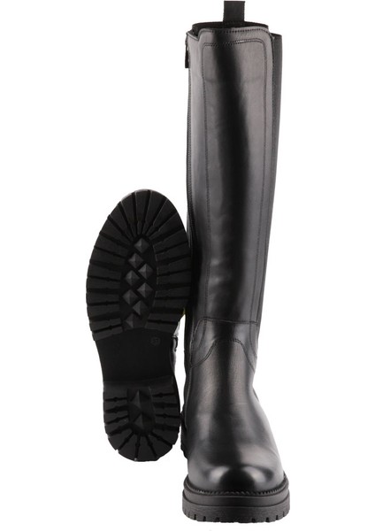 Mammamıa D24KC-2065 Sıyah Derı Cızme fırsatları